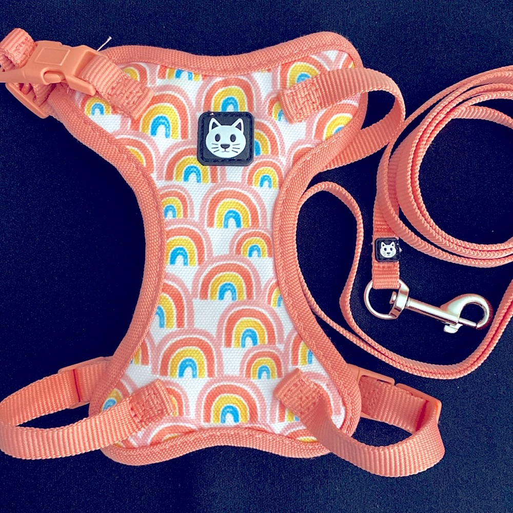 NWOT Cat Harness & Leash